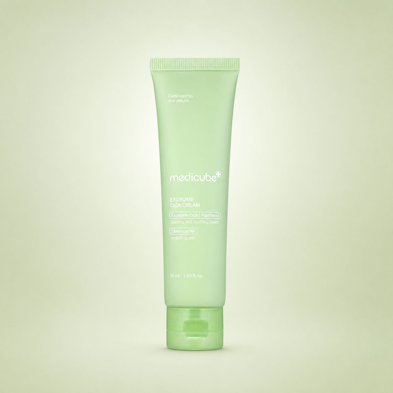 کرم اگزوزوم سیکا مدی کیوب تسکین دهنده و مرطوب کننده کرم Medicube Exosome Cica Cream برای پوست حساس
