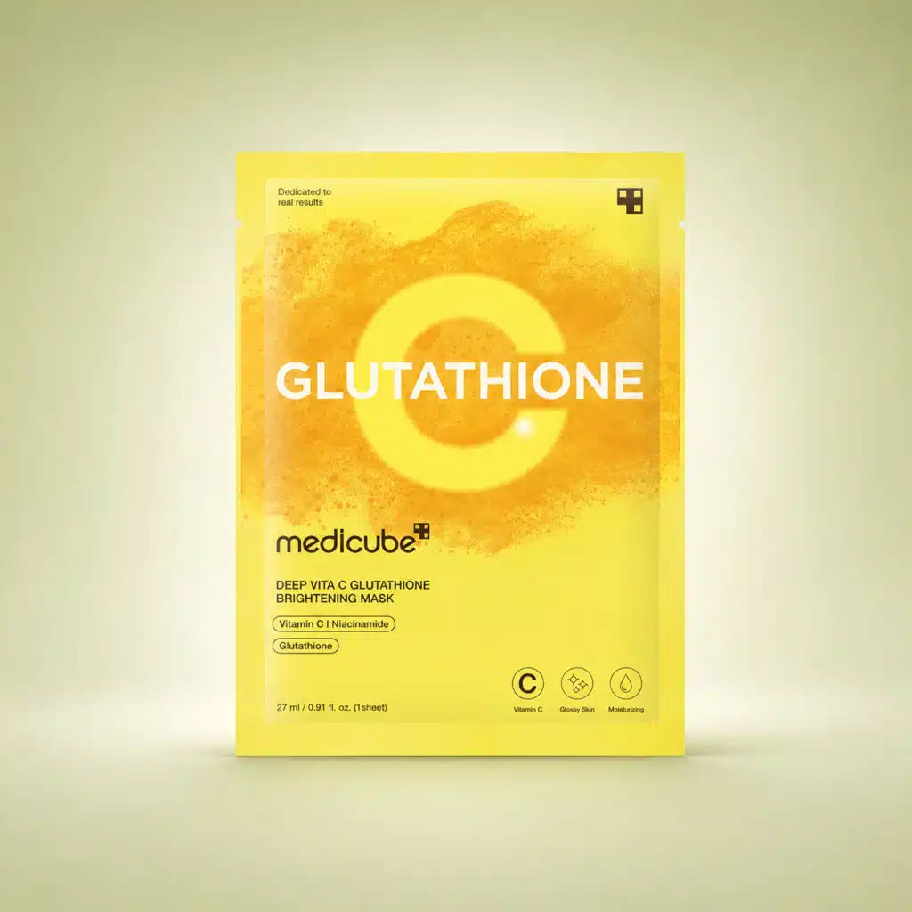 ماسک Deep Vita C Glutathione مدی کیوب برای روشن شدن پوست