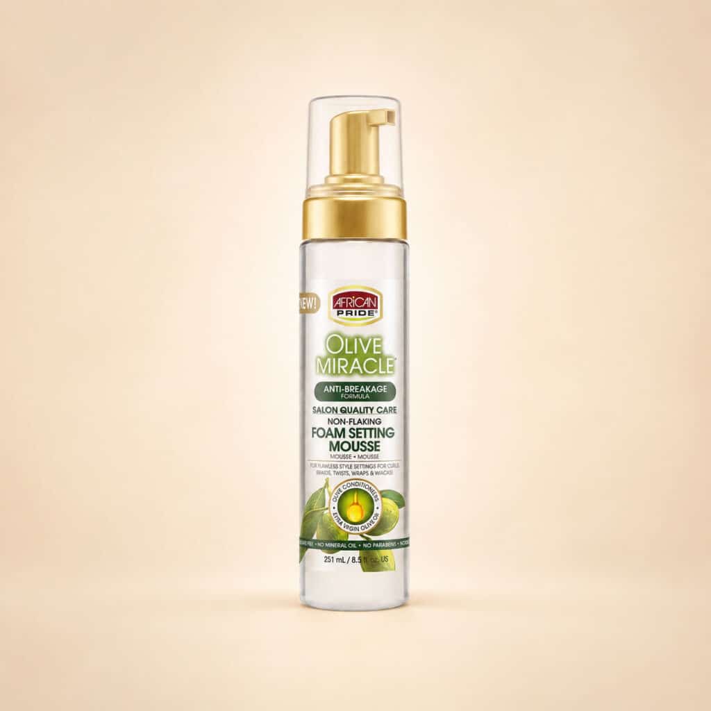 موس ضد وز و براق کننده مو آفریکن پراید Olive Miracle