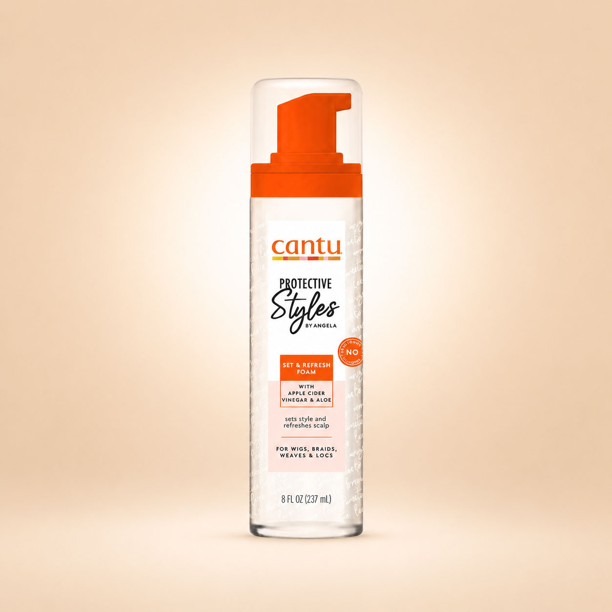 Cantu-Protective-Styles-Set-&-Refresh-Foam-by-Angela فوم حالت دهنده و تازه کننده مدل مو کنتو