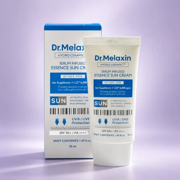 کرم Dr.Melaxin Hydro Ceramic Serum Infused Essence Sun Cream