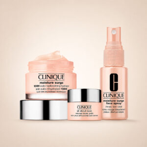 پک آبرسان 100 ساعته کلینیک Moisture Surge Ultra Hydration Set