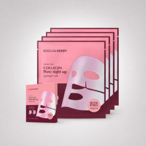 پک ماسک هیدروژلی کلاژن اکوال بری Collagen Pore-Tight Up شامل 4 ماسک 30 گرمی