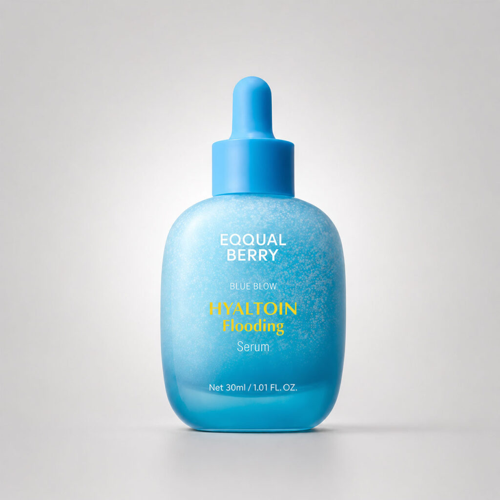 سرم آبرسان هیالتوین اکوال بری Hyaltoin Flooding Serum حجم 30 میلی‌لیتر با بطری آبی قطره‌چکانی