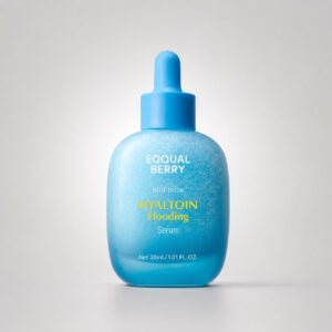 سرم آبرسان هیالتوین اکوال بری Hyaltoin Flooding Serum حجم 30 میلی‌لیتر با بطری آبی قطره‌چکانی