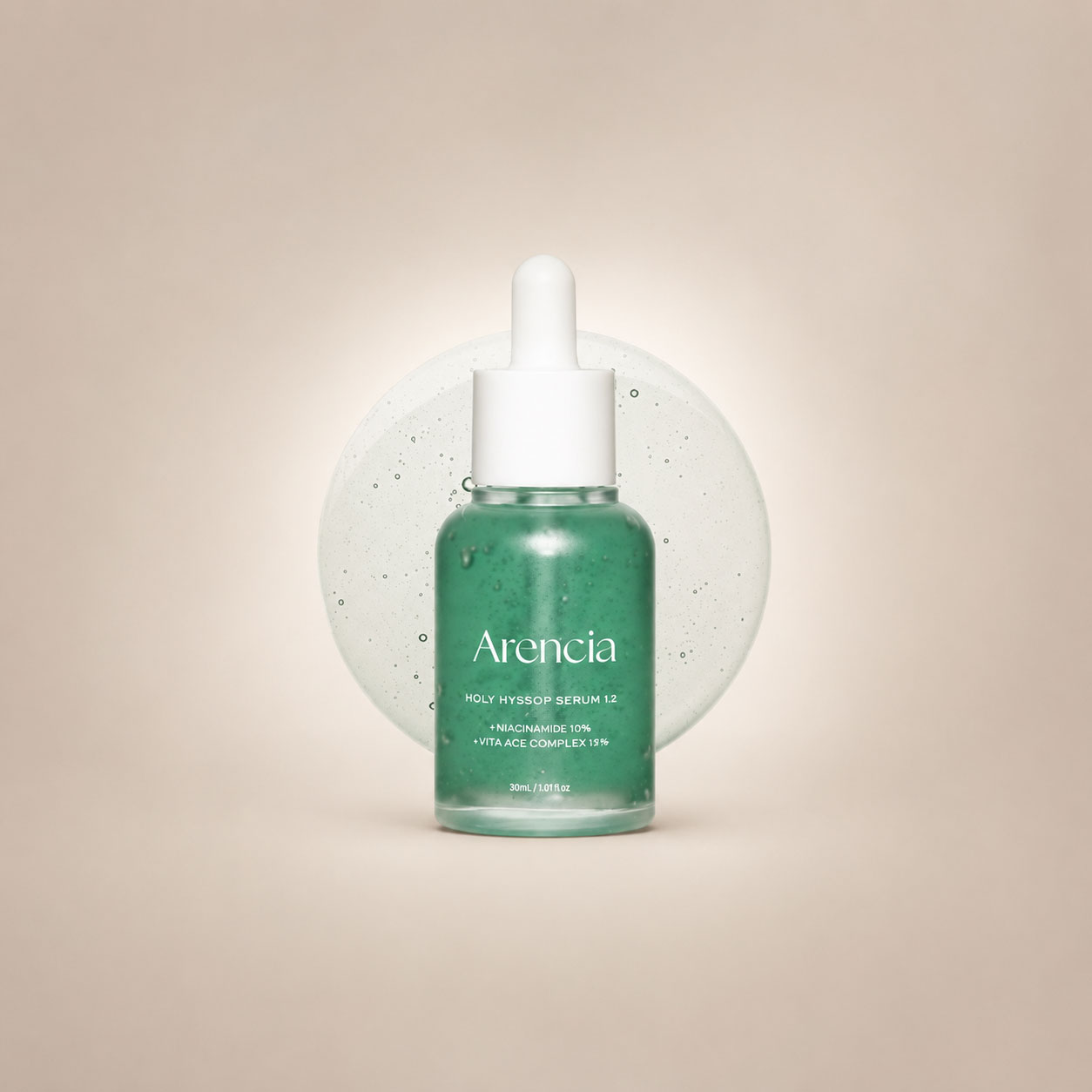سرم روشنکننده هولی هایسوپ آرنسیا 30 میل سرم روشنکننده آرنسیا Holy Hyssop Glow Serum 12 حجم 30 میلیلیتر