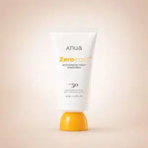 ضد آفتاب Anua Zero Cast Moisturizing Finish Sunscreen بدون سفیدی