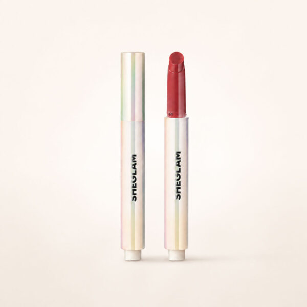 نمای لیپ پلامپر شیگلم مدل Pout-Perfect Shine با بسته‌بندی استیکی و جلوه براق محصول