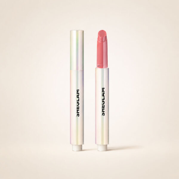 نمای لیپ پلامپر شیگلم مدل Pout-Perfect Shine با بسته‌بندی استیکی و جلوه براق محصول