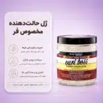 نمای ژل Aunt Jackie's Curl Boss Coconut Curling Gelée