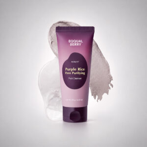 شوینده و ماسک برنج بنفش اکوال بری Purple Rice Pore Purifying Pack Cleanser حجم 130 گرم