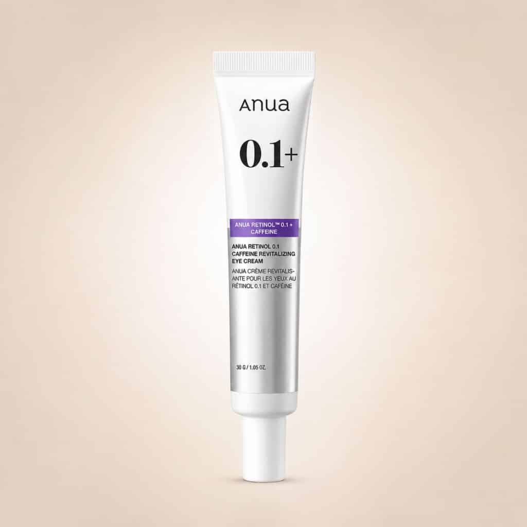 کرم دور چشم Anua Retinol 0.1 Caffeine Revitalizing Eye Cream