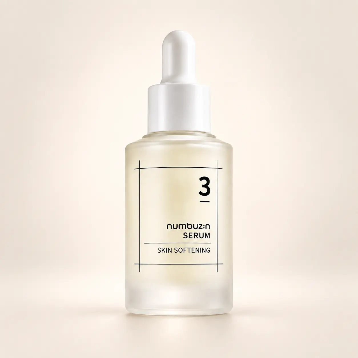 سرم نرم کننده و تغذیه کننده شماره ۳ نامبوزین سرم نرم کننده NUMBUZIN No.3 Skin Softening Serum