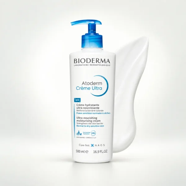 بافت کرم Bioderma Atoderm Crème Ultra برای پوست خشک