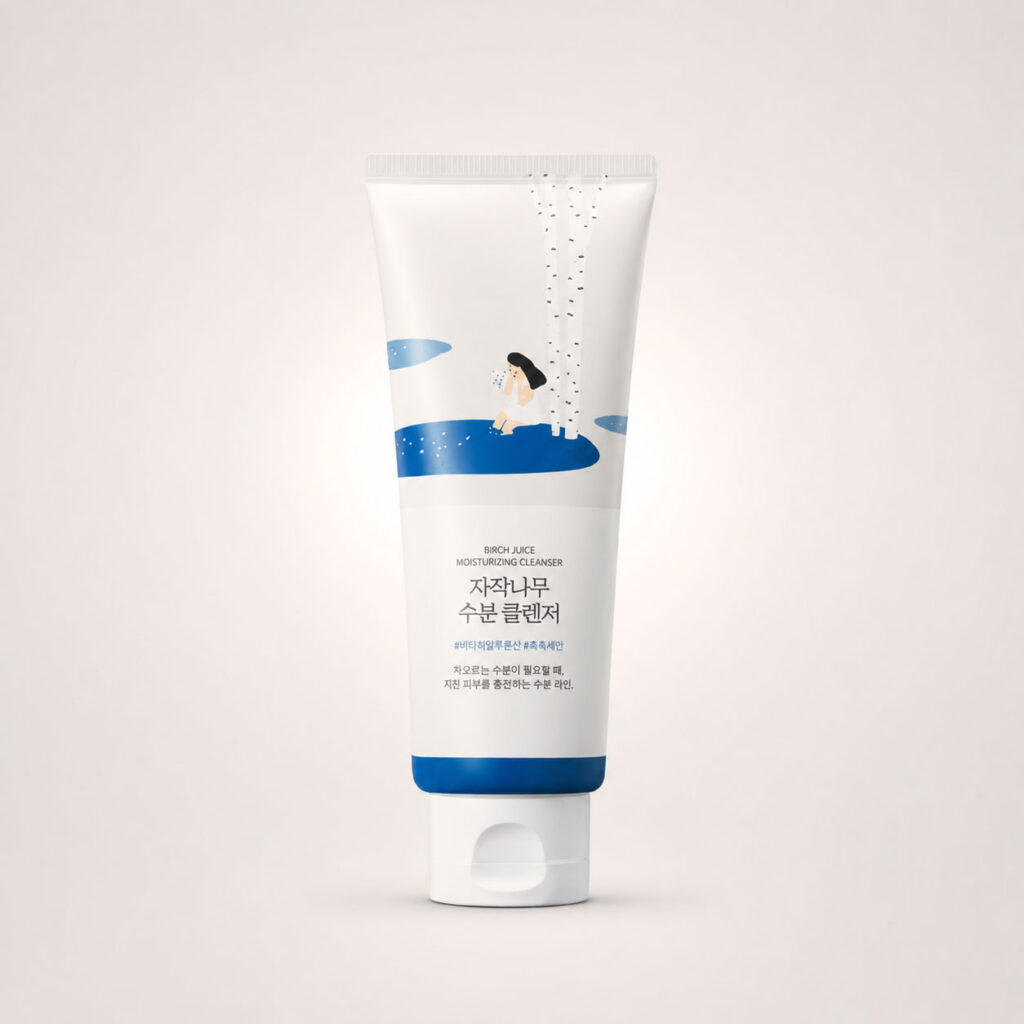 ژل شوینده آبرسان راند لب Birch Juice Moisturizing Cleanser حجم 150 میلی‌لیتر