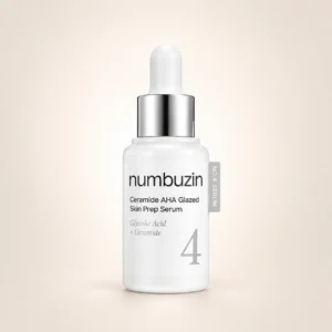 سرم سراماید نامبوزین شماره ۴ مدل Ceramide AHA Glazed Skin Prep Serum