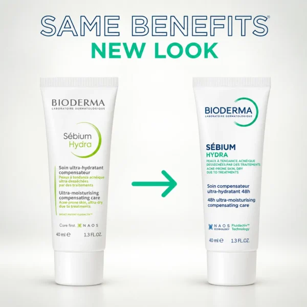 تیوپ کرم Bioderma Sébium Hydra 48H Ultra Moisturising Care