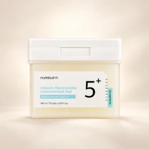 ظرف پد ویتامینه Glutathione Vitamin-Niacinamide Concentrated Pad نامبوزین شماره 5+