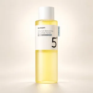 تونر روشن کننده نامبوزین شماره 5 numbuzin No.5 Vitamin Boosting Essential Toner با بطری زرد رنگ