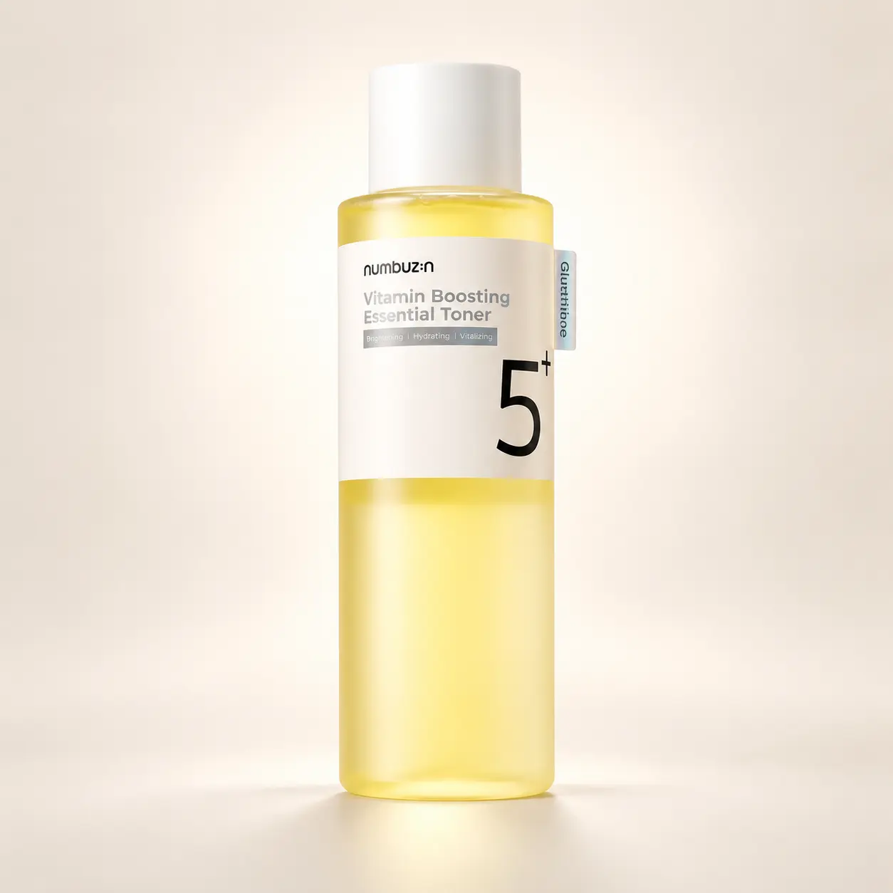 تونر روشن کننده شماره 5 نامبوزین تونر روشن کننده نامبوزین شماره 5 numbuzin No.5 Vitamin Boosting Essential Toner با بطری زرد رنگ