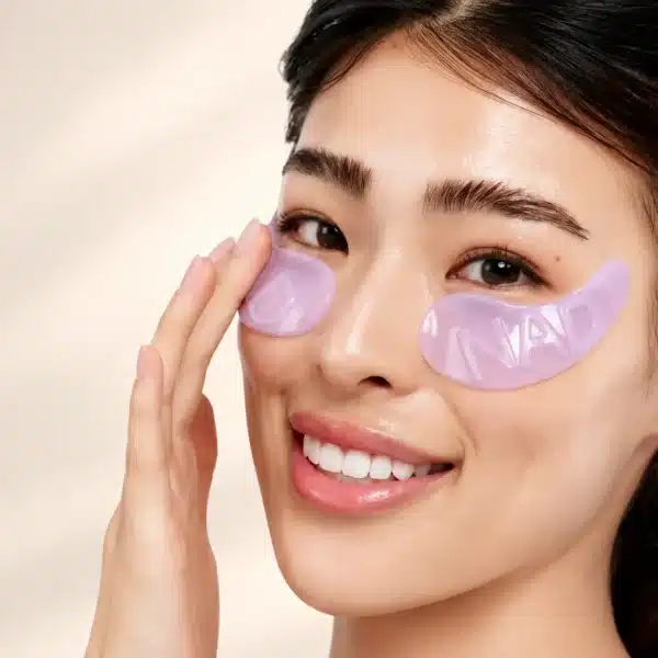 نمای نزدیک بسته‌بندی پچ زیر چشم Numbuzin No.9 NAD+ Collagen Under Eye Patches