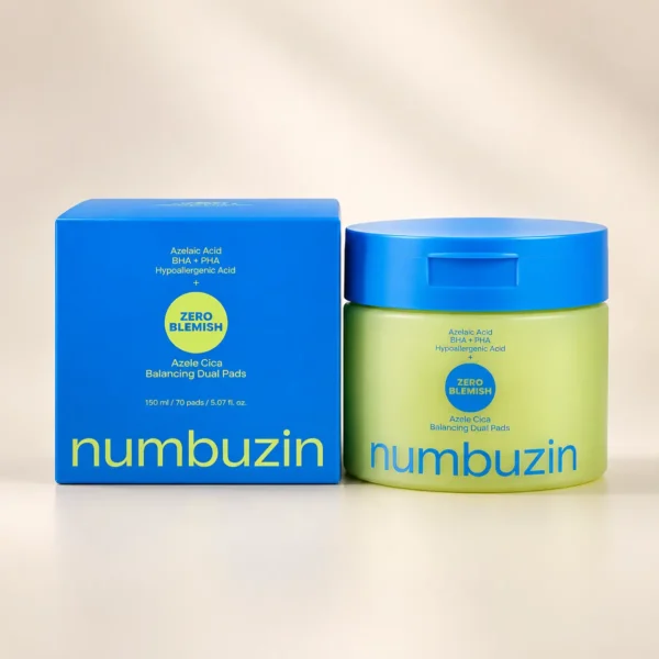 بسته ۶۰ عددی پد آزلائیک و سیکا نامبوزین Zero Blemish