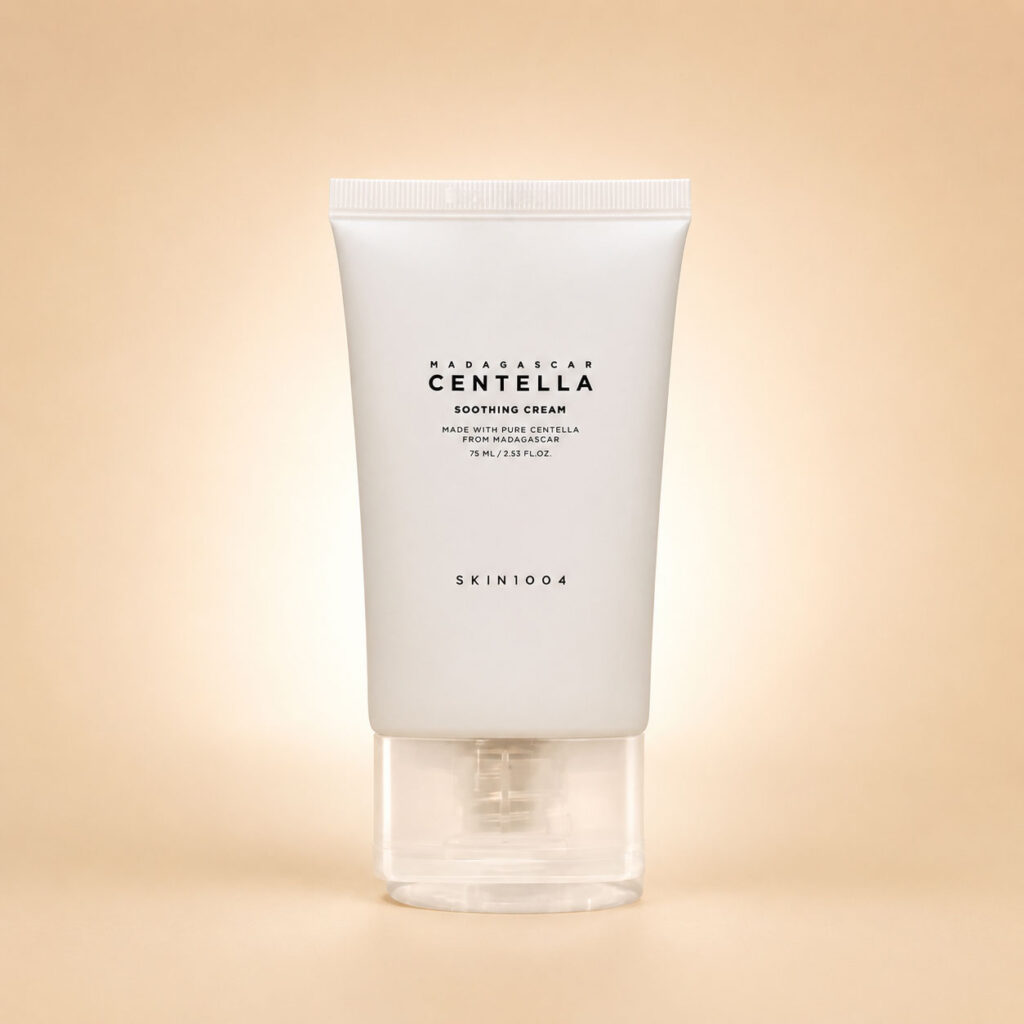 کرم تسکین دهنده سنتلا اسکین 1004 مدل Madagascar Centella Soothing Cream
