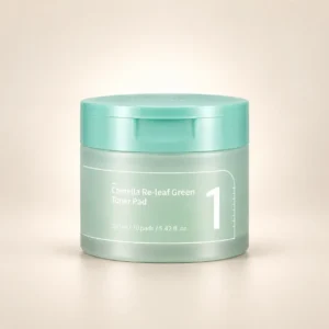 پد تونر سنتلا نامبوزین شماره 1 Numbuzin Centella Re-Leaf Green Toner Pad