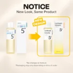 نمای نزدیک بطری تونر روشن کننده نامبوزین شماره 5 Vitamin Boosting Essential Toner