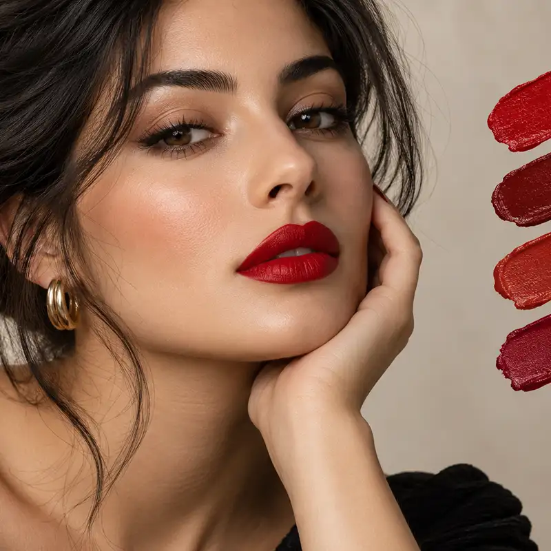 ترندترین رژ لب رنگ قرمز