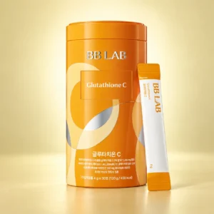 پودر خوراکی گلوتاتیون سی بی بی لب مدل Glutathione C با قوطی نارنجی و یک ساشه ۴ گرمی