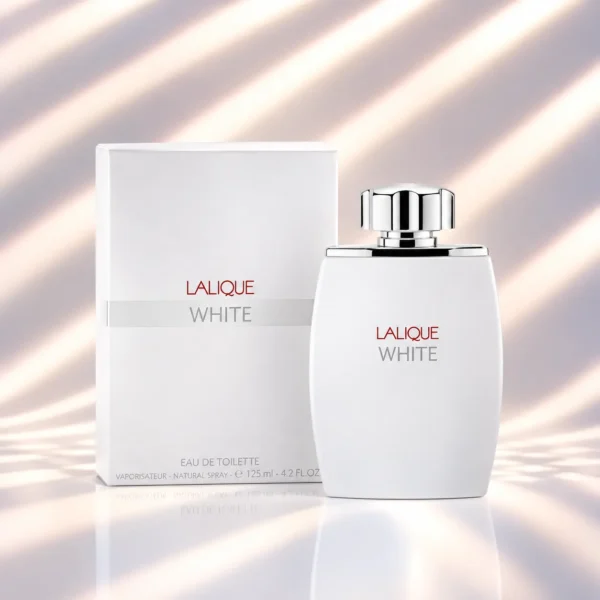 جعبه و بطری عطر لالیک وایت مردانه از برند فرانسوی Lalique