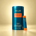 مکمل کلاژن دابل کر بی بی لب مدل Signature The Collagen Double Care بسته ۳۰ ساشه با قوطی آبی و نارنجی