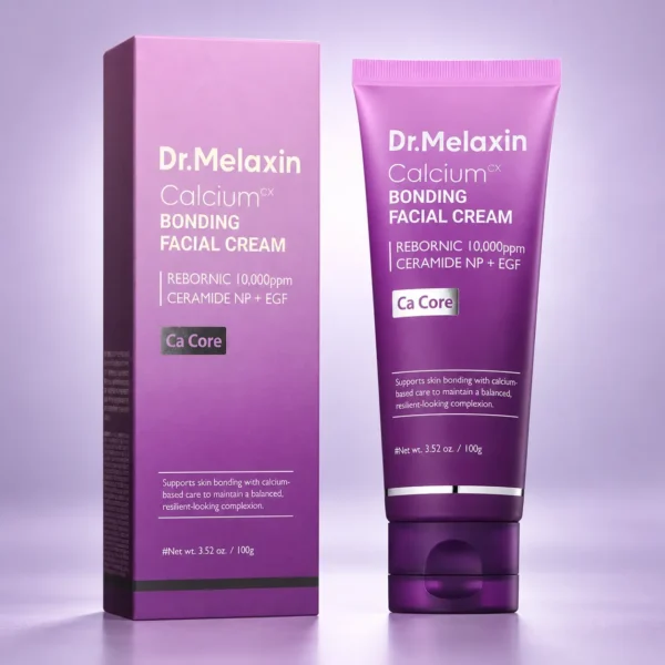بسته بندی کرم Calcium Bonding Facial Cream دکتر ملاکسین